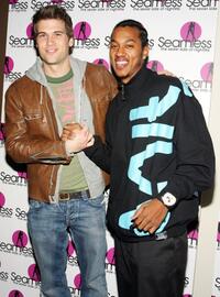 Nick Zano and Wesley Jonanthan at the grand opening of the Empire Ballroom.