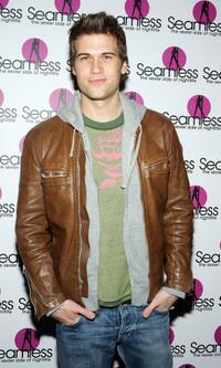 Nick Zano at the grand opening of Seamless Adult Ultra Lounge.