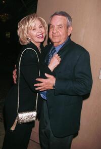 Tom Bosley and his wife Patricia Carr at Merv Griffin's Coconut Club.