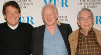 Anson Williams, Don Most and Tom Bosley at the "Happy Days" 30th Anniversary Reunion.