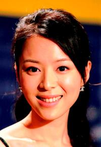 Zhang Jingchu at the press conference of "Kong Que" during the 55th annual Berlinale International Film Festival.
