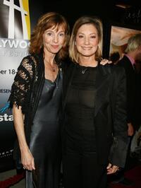 Dey Young and Elizabeth Gabler at the Hollywood Film Festival's opening night gala premiere of "Flicka."