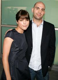 Selma Blair and her husband Ahmet Zappa at the premiere of "Must Love Dogs."