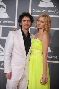 Dweezil Zappa and Guest at the 51st Annual Grammy awards.