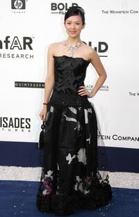 Zhang Ziyi at the amfARs annual "Cinema Against AIDS 2006" (American Foundation for AIDS Research) during the 59th International Cannes Film Festival.