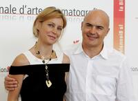 Margherita Buy and Luca Zingaretti at the photcall of "I Giorni Dell Abbandono" during the 62nd Venice Film Festival.