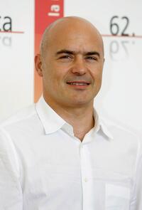 Luca Zingaretti at the photocall of "I Giorni Dell Abbandono" during the 62nd Venice Film Festival.