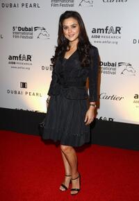Preity Zinta at the 2nd Annual amfAR Cinema Against AIDS Dubai Gala.