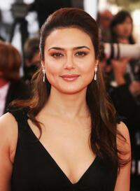 Preity Zinta at the premiere of "Chacun Son Cinema" during the 60th International Cannes Film Festival.