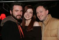 A.J. Bowen, Claire Bronson and Scott Poythress at the 2007 Sundance Film Festival.