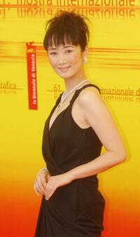 Zhao Tao at the photocall of "Shijie" during the 61st Venice Film Festival.