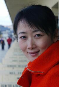Zhao Tao at the presentation of "The World" during the 7th Asian Film Festival.