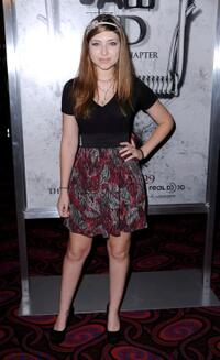 Shelby Young at the Los Angeles screening of "Saw 3D."