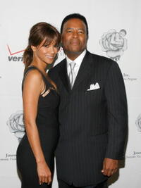 Halle Berry and William Allen Young at the Jenesse Center Silver Rose Gala.