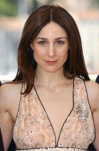 Elsa Zylberstein at the photocall of "Ce jour-la" during the 56th Cannes film festival.