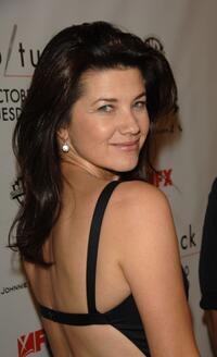 Daphne Zuniga at the premiere of "Nip/Tuck."