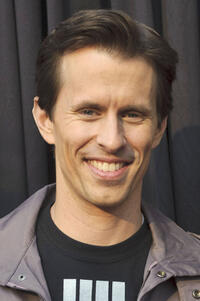 Travis Cluff at a screening of "The Gallows" in Chicago.