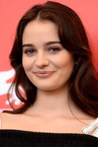 Aisling Franciosi at the "The Nightingale" photocall during the 75th Venice Film Festival.
