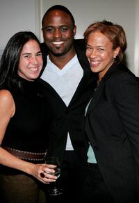 Nikki Silver, Wayne Brady and Tonya Lewis Lee at the world premiere of "That's What I'm Talking About."