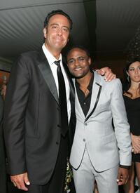 Brad Garrett and Wayne Brady at the 20th Century Fox Emmy Party.