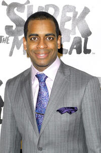 Daniel Breaker at the Broadway opening night of "Shrek The Musical" in New York.
