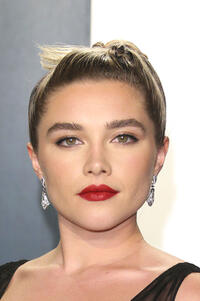 Florence Pugh at the 2020 Vanity Fair Oscar Party in Beverly Hills, California.