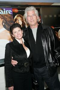 Barry Bostwick and Guest at the premiere of "Shall We Dance."