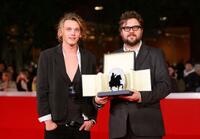 Jamie Campbell Bower and director Martin Koolhoven at the 4th International Rome Film Festival.
