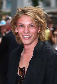 Jamie Campbell Bower at the European premiere of "Public Enemies."