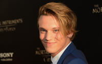 Jamie Campbell Bower at the California premiere of "The Mortal Instruments: City of Bones."