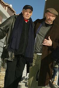 Tom Bower and Xander Berkeley at the 2004 Sundance Film Festival.