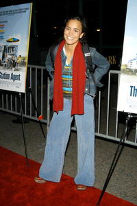 Alice Braga at a N.Y. screening of "The Station Agent."
