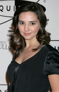 Laura Breckenridge at the grand opening of Equinox Fitness Club.