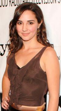 Laura Breckenridge at the JHRTS "Young Hollywood" Holiday party.