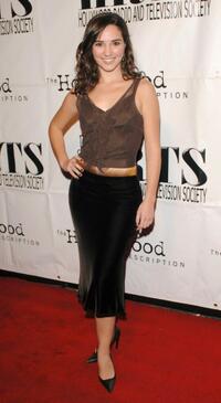 Laura Breckenridge at the JHRTS "Young Hollywood" Holiday party.