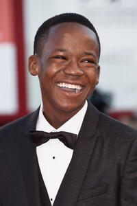 Abraham Attah at the closing ceremony and premiere of 'Lao Pao Er' during the 72nd Venice Film Festival.