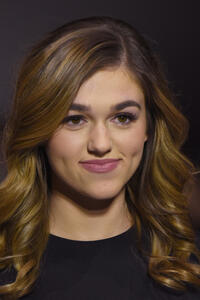 Sadie Robertson walks the runway wearing Sherri Hill Fall 2016 during New York Fashion Week.