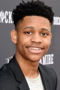 Tyrel Jackson Williams at the FYC event for IFC's "Brockmire" and "Documentary Now!" in North Hollywood, California.