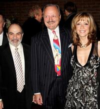 David Suchet, Peter Bowles and Sharon Maughan at the world premiere of "The Bank Job."