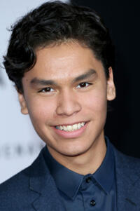 Forrest Goodluck at the premiere of 20th Century Fox and Regency Enterprises' 'The Revenant' at the TCL Chinese Theatre.