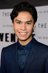 Forrest Goodluck at the California premiere of "The Revenant."