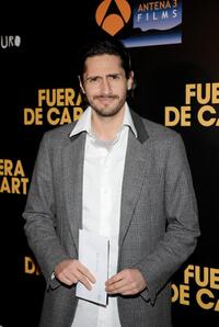Juan Diego Botto at the premiere of "Fuera de Carta."