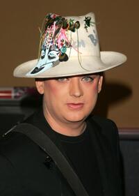 Boy George at the premiere of "A Dirty Shame."