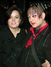 Rosie O'Donnell and Boy George at the after party of "Taboo."