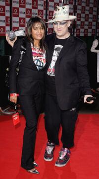 Boy George and Amanda Ghost at the Vodafone Live Music Awards.