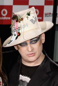 Boy George at the Vodafone Live Music Awards.