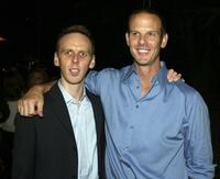 Ewen Bremner and Peter Berg at the after party of "The Rundown."