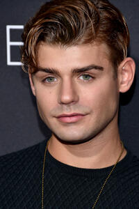 Garrett Clayton at the Hollywood premiere of "Queen of Katwe".