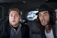 Jonah Hill and Russell Brand in "Get Him to the Greek."