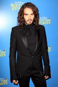 Russell Brand at the premiere of "Bedtime Stories."